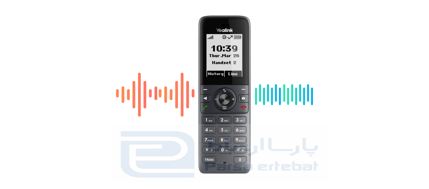 تلفن بیسیم دکت تحت شبکه یالینک مدل W71P