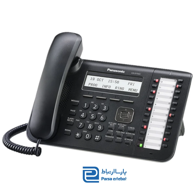 تلفن دیجیتال پاناسونیک مدل KX-DT543  (استوک)